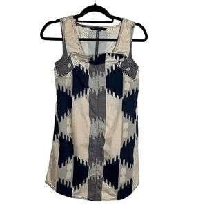 Marc Jacobs Eddie Ikat print overalls jumper dress